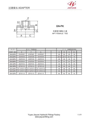 Natáčací adaptér NPT